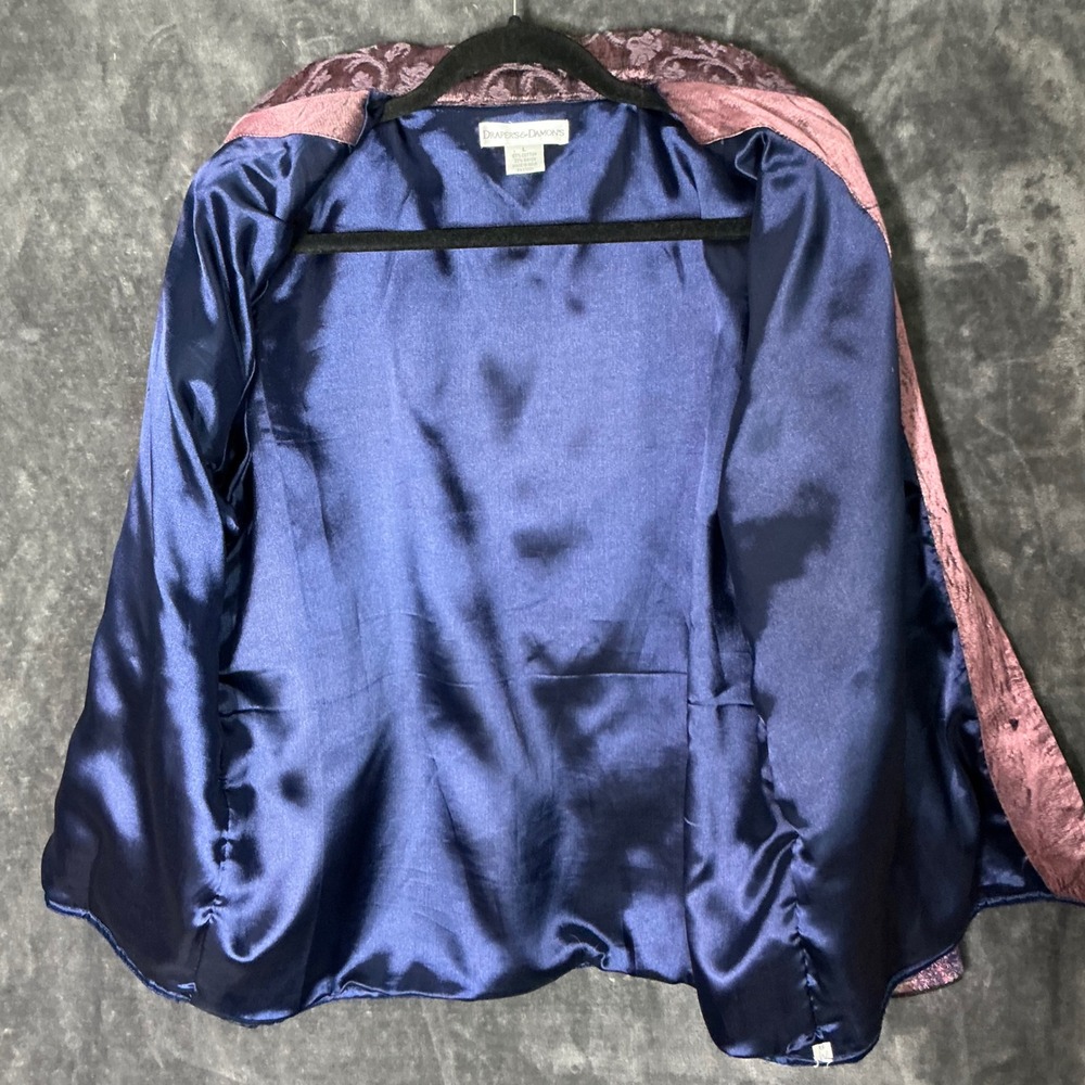 Whimsigoth Patchwork Tapestry Jacket Boho Gothic … - image 6